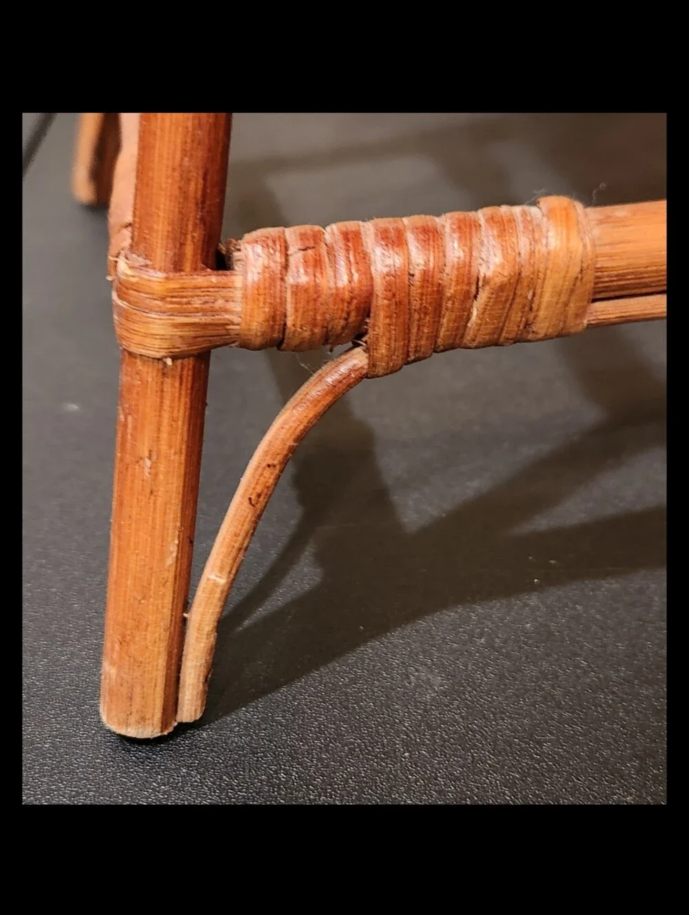 Vintage Wood Doll High Chair ~ Moveable Tray 20.5in Tall